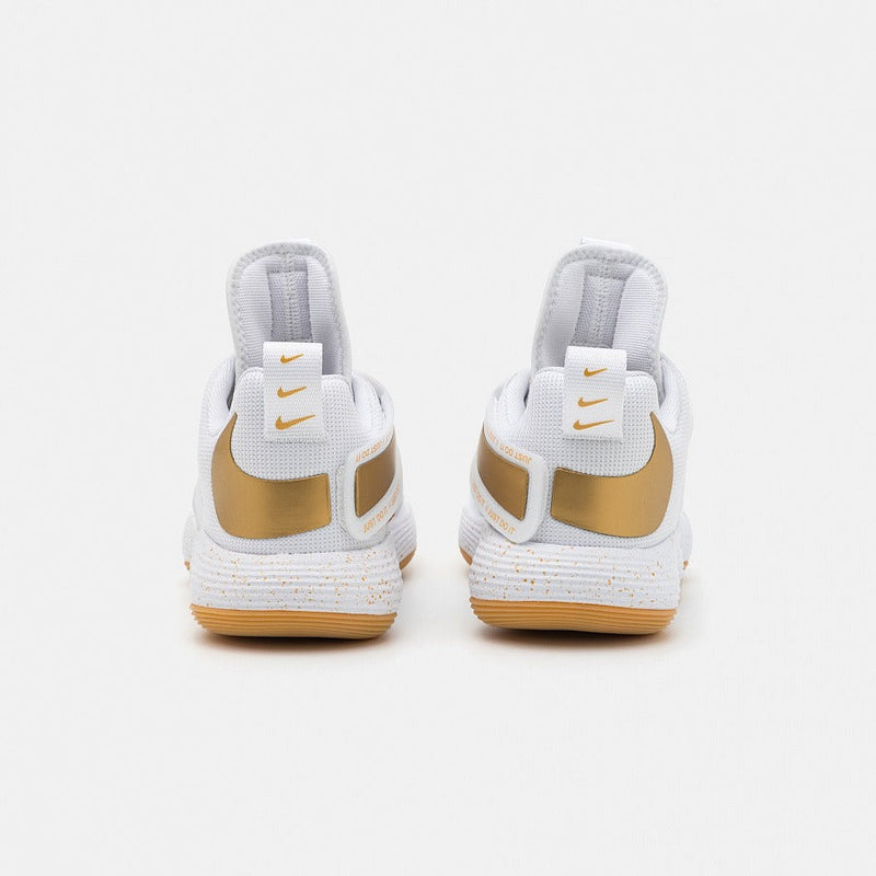 Nike React Hyperset SE 'Branco Metálico Dourado'